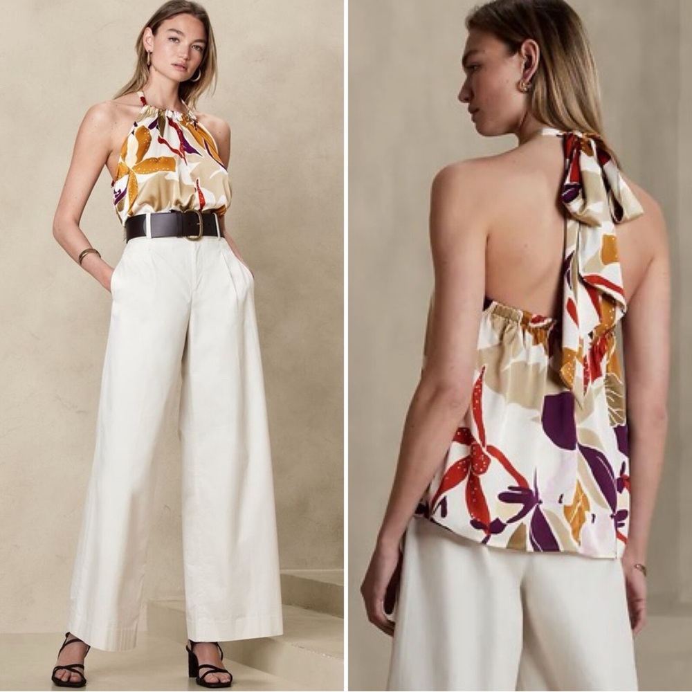 Banana Republic Halter Neck Top